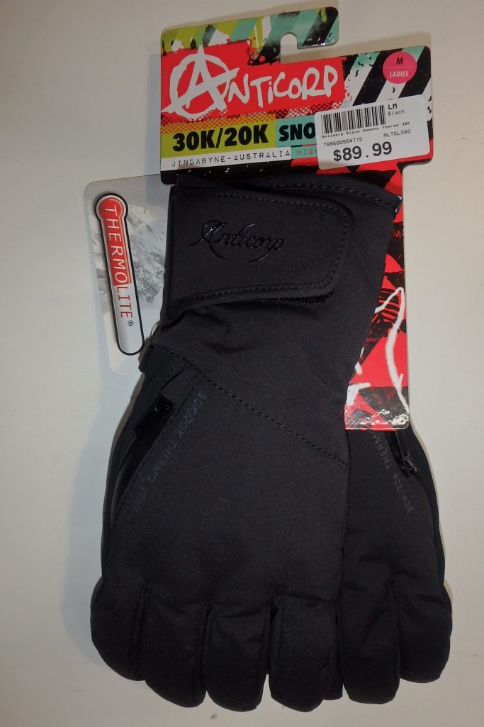 Anticorp Glove Womens Thermo 30k Macs Waterski